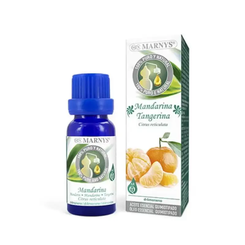 Aceite esencial Mandarina 15 ml. Marnys