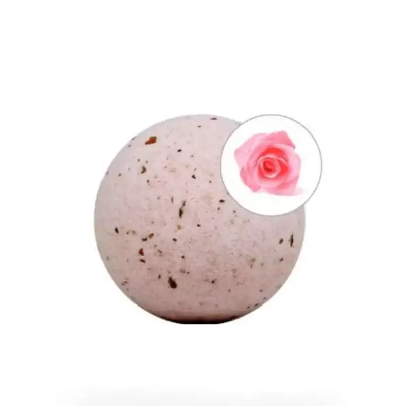 Bomba de baño espumosa Rosas con pétalos 140 gr. Sys