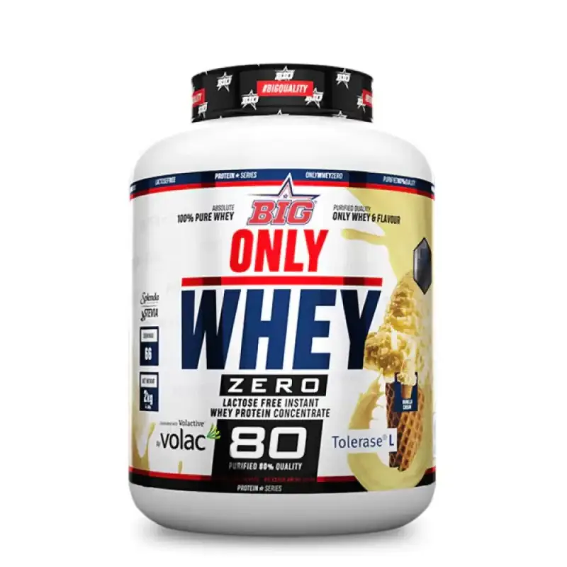 Only Whey Zero sabor Vanilla cream 2 kg. Big
