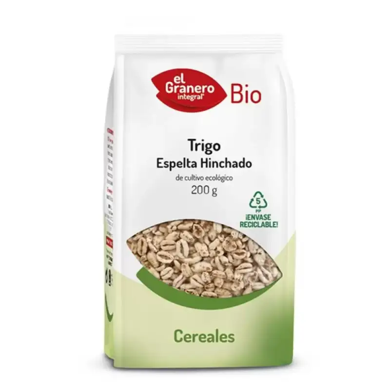 Trigo Espelta hinchado Bio 200 gr. El granero integral