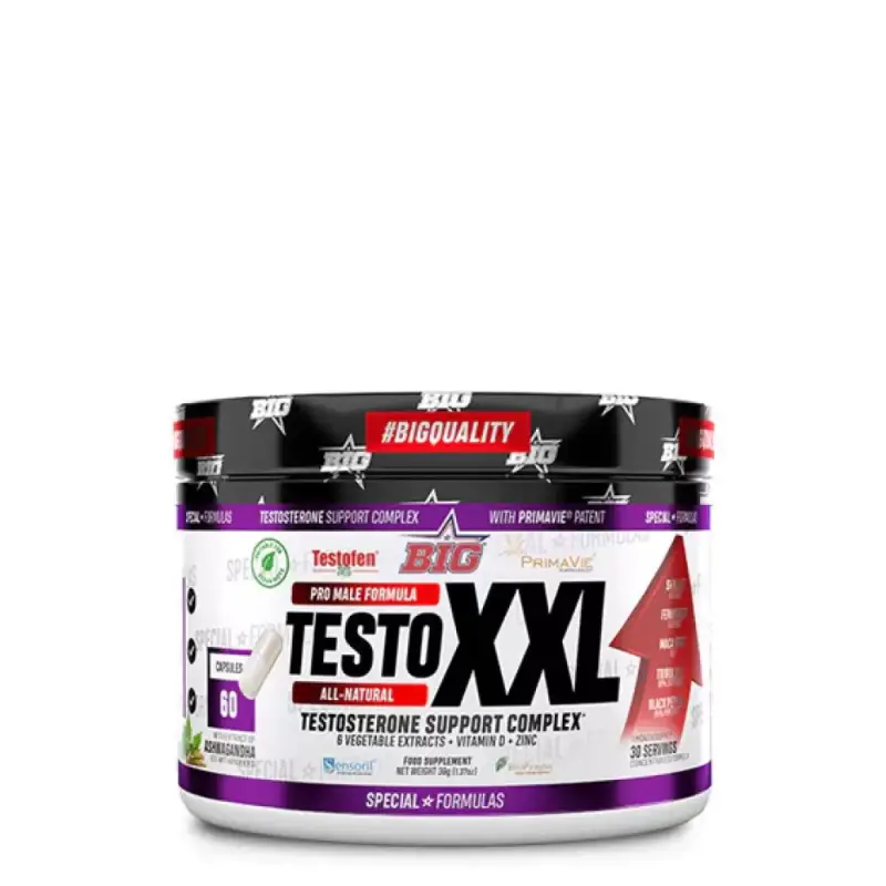 Testo XXL pro-hormonal 60 caps. Big