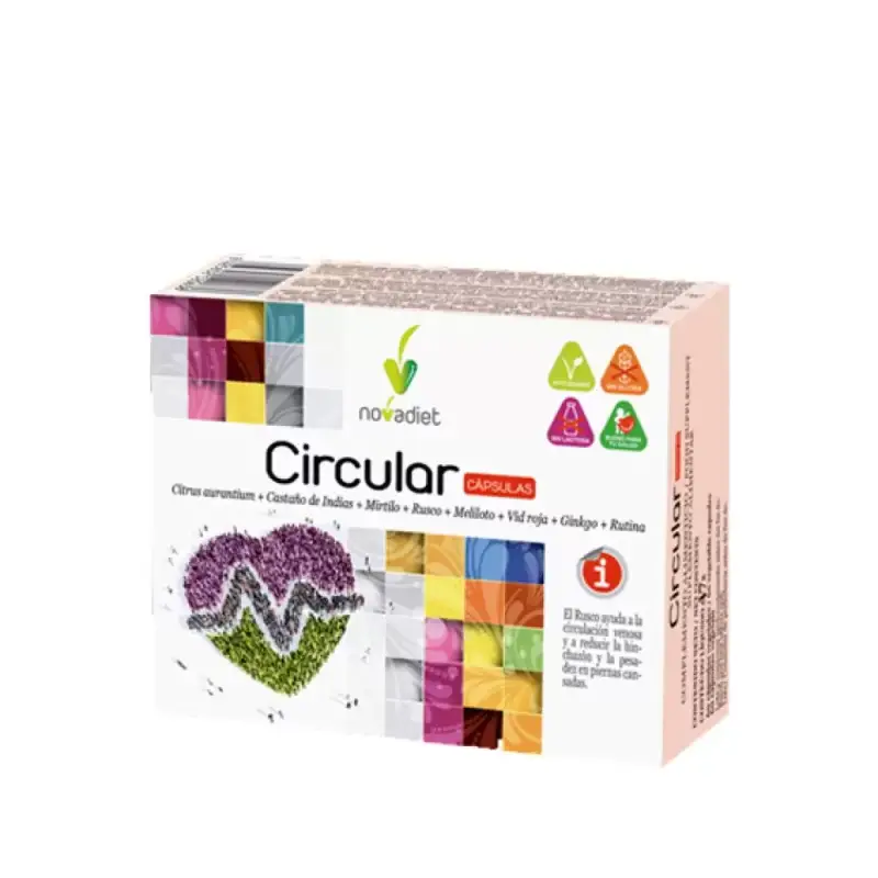 Circular cápsulas 60 caps. Novadiet