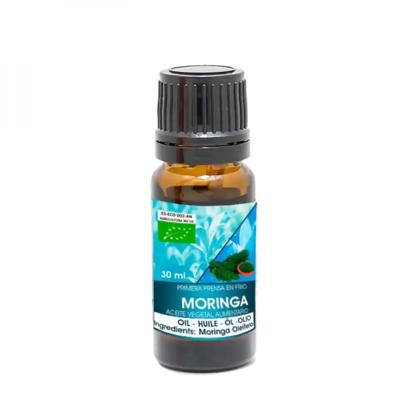 Aceite vegetal Moringa primera presión en frío Bio 30 ml Natura premium