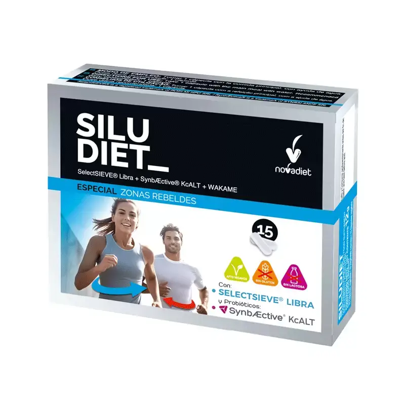 Siludiet 15 cápsulas Novadiet – Control del apetito y metabolismo  Meta descripción