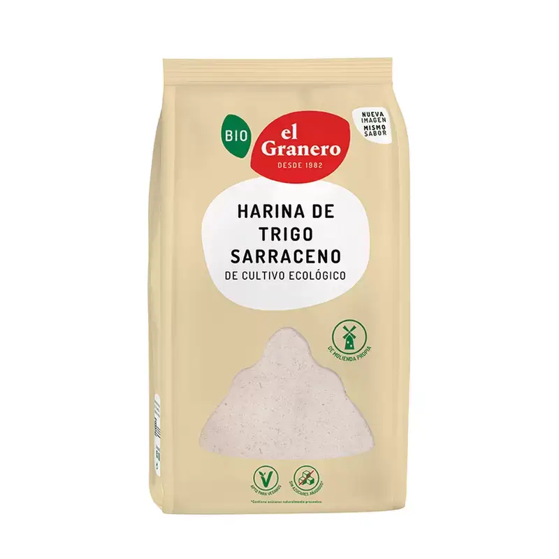 Harina Trigo Sarraceno Bio 1 kg. El granero integral