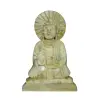 Budha sentado Piedra jabón 16,5 cm Aarti