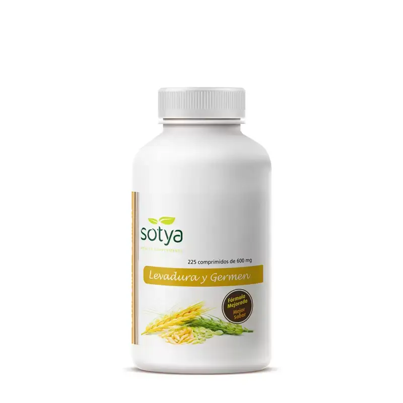 Levadura y Germen de Trigo 225 comprimidos Sotya – Vitalidad y nutrición natural