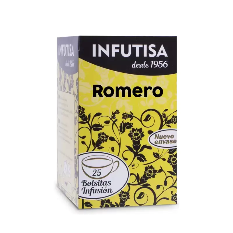 Romero 25 filtros Infutisa – Infusión natural para el bienestar digestivo