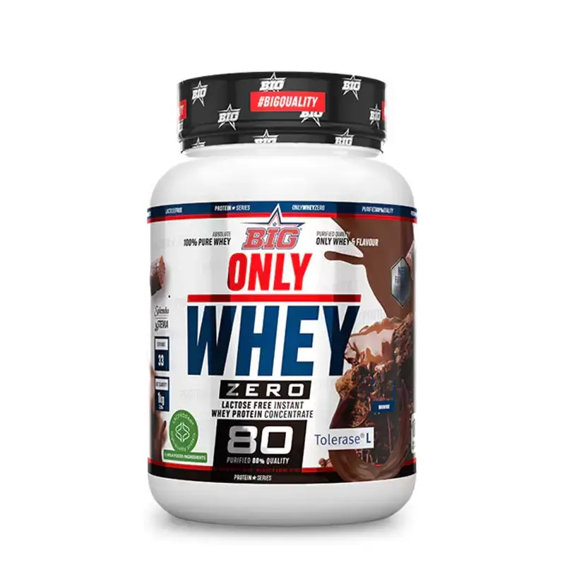 Only Whey Zero brownie 1 kg BIG – Proteína para masa muscular
