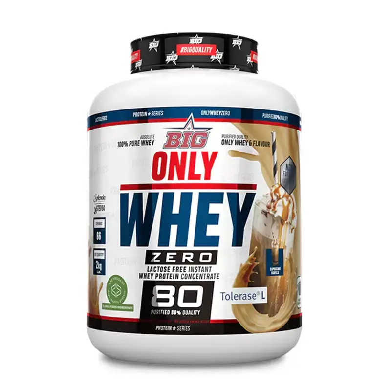 Only Whey Zero capuccino vanilla cream 2 kg BIG – Proteína para masa muscular