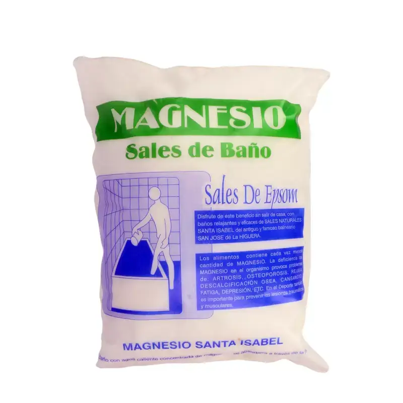Sales de Magnesio Baño 2 kg Santa Isabel – Relajación muscular natural