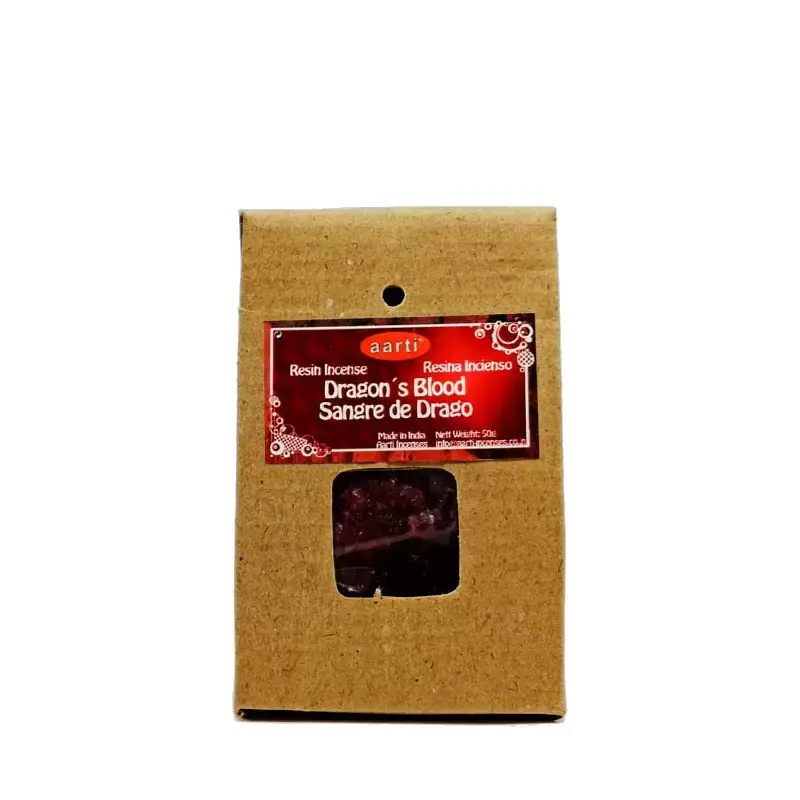 Sangre de dragón para quemar 50 gr. Aarti