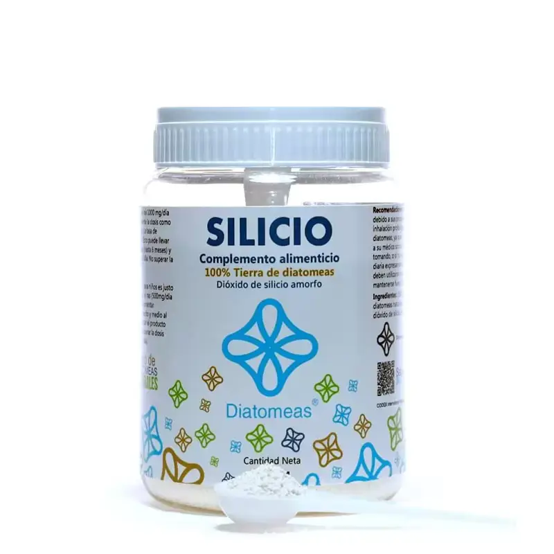 Silicio 100 % Tierra de Diatomeas 150 g – Silicio natural