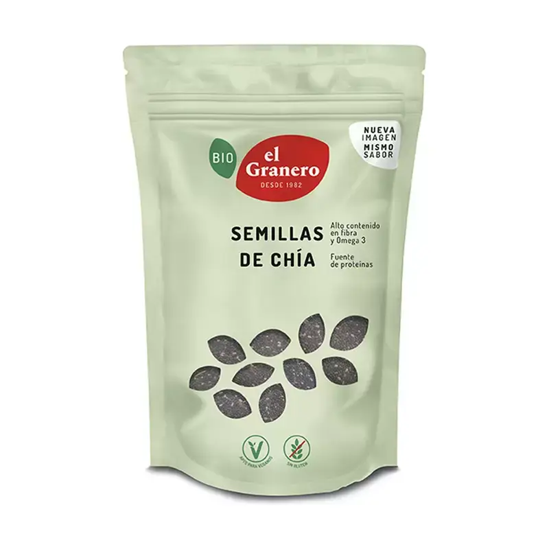 Semillas Chía Bio 400 gr. El Granero integral