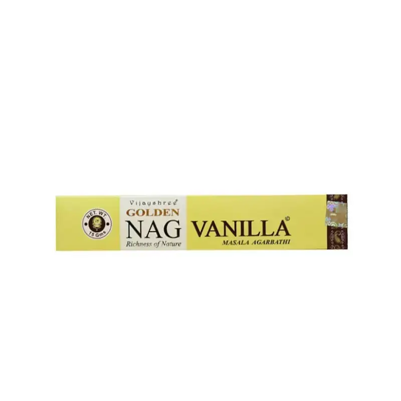 Golden nag Vanilla, vainilla barritas 15 gr. Vijayshree