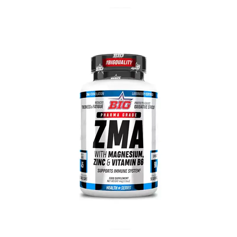 ZMA Magnesio, Zinc y Vitamina B6 90 cápsulas – Energía y recuperación