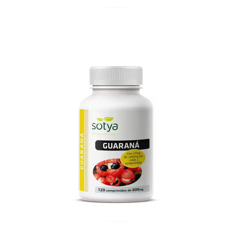 Guaraná 600 mg Sotya – Energía natural y concentración