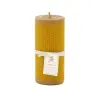 Vela Miel Cera virgen de abeja 15x6 cm. Abella