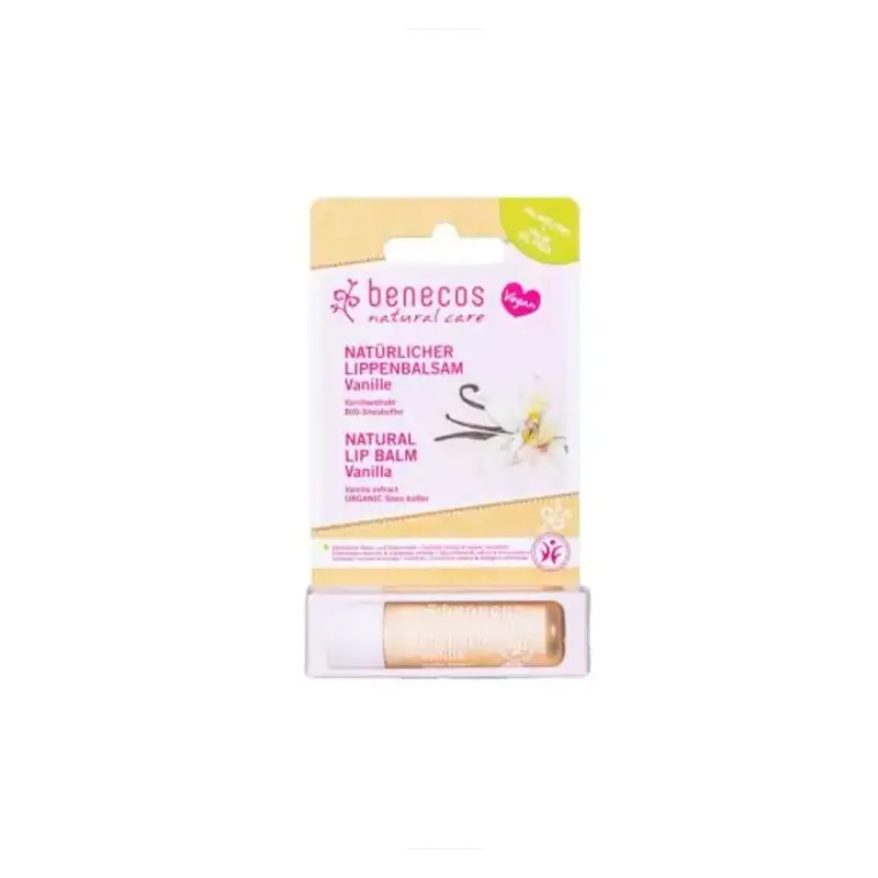 Bálsamo Labial Vainilla 4,8 g Benecos – Hidratación natural y labios suaves