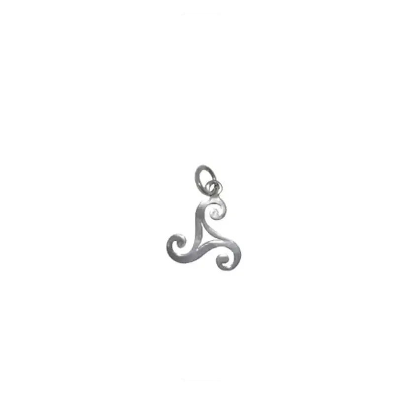 Colgante plata Trisquel 2 cm. Eleggua