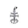 Colgante plata Cruz de Caravaca 3,5 cm. Eleggua