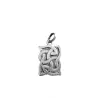 Colgante plata Nudo Celta del Amor 2,5 cm. Eleggua