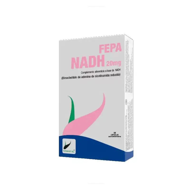 NADH 20 mg 30 comprimidos Fepadiet – Energía celular y vitalidad
