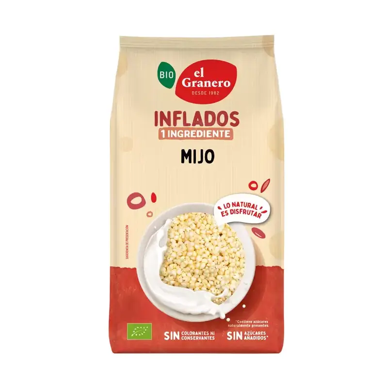 Mijo hinchado Bio 200 gr. El granero integral