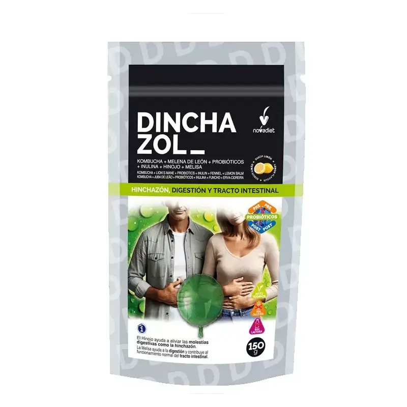 Dinchazol 150 g Novadiet – Digestión sin Hinchazón y Bienestar Intestinal