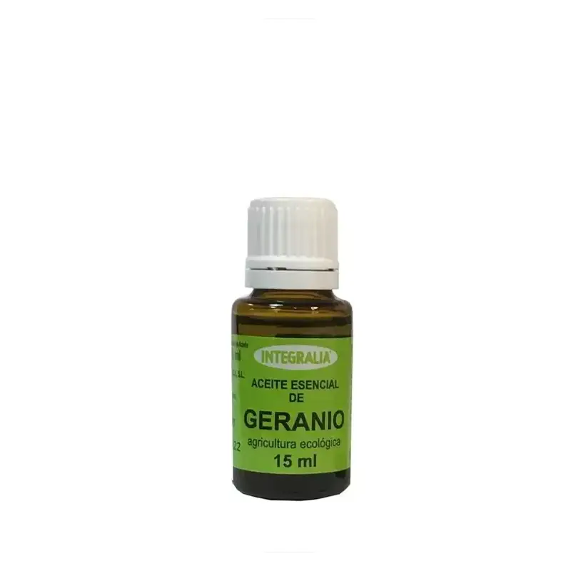 Aceite Esencial Geranio Bio 15 ml Integralia – Equilibrio floral y bienestar natural