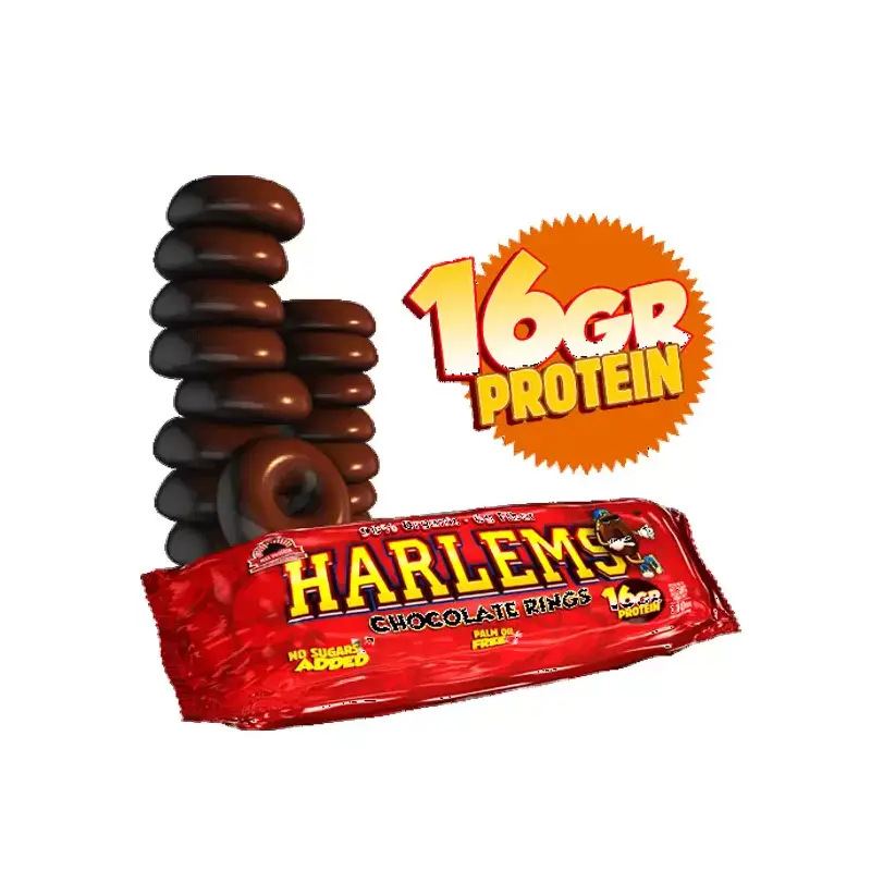 Harlems Chocolate negro 110 gr. Max protein