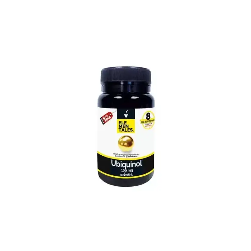 Ubiquinol Kaneka 100 mg 30 cápsulas Novadiet – Coenzima Q10 activa