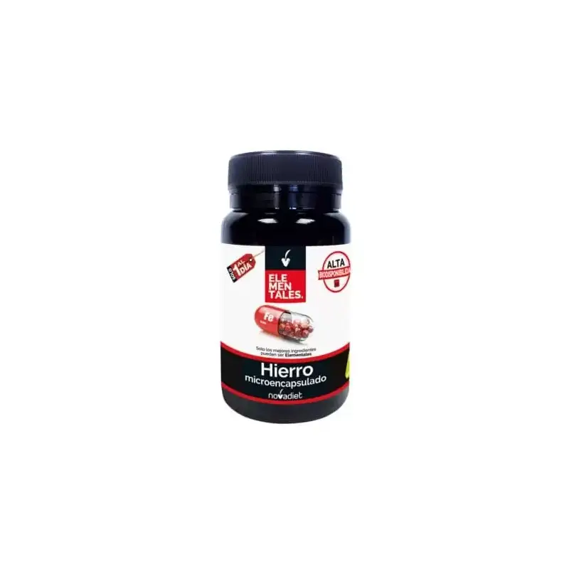 Hierro Microencapsulado 60 cápsulas Novadiet – Alta absorción