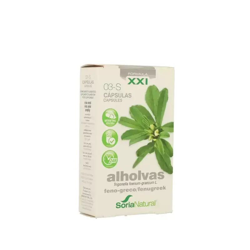 Fenogreco 30 cápsulas Soria Natural | Apoyo Digestivo Natural