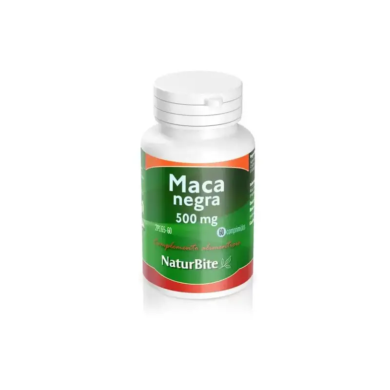 Maca negra forte 4000 mg. 60 comp. Naturbite
