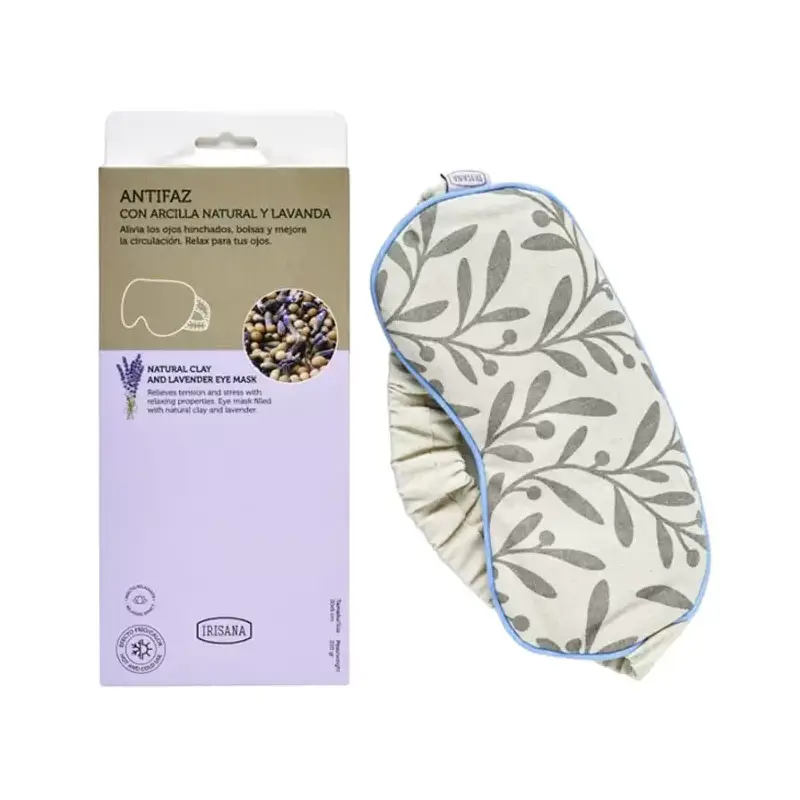 Antifaz con Arcilla y Lavanda Irisana 1 unidad – Relax y alivio ocular