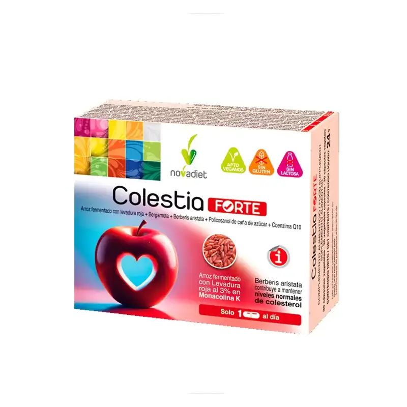 Colestia Forte 30 cápsulas Novadiet – Control natural del colesterol