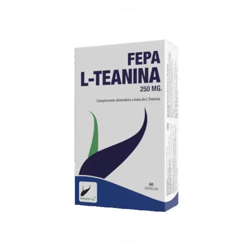 L‑Teanina 250 mg 60 cápsulas Fepadiet – Relajación y concentración