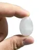 Huevo yoni Cuarzo blanco. Minerales Osiris