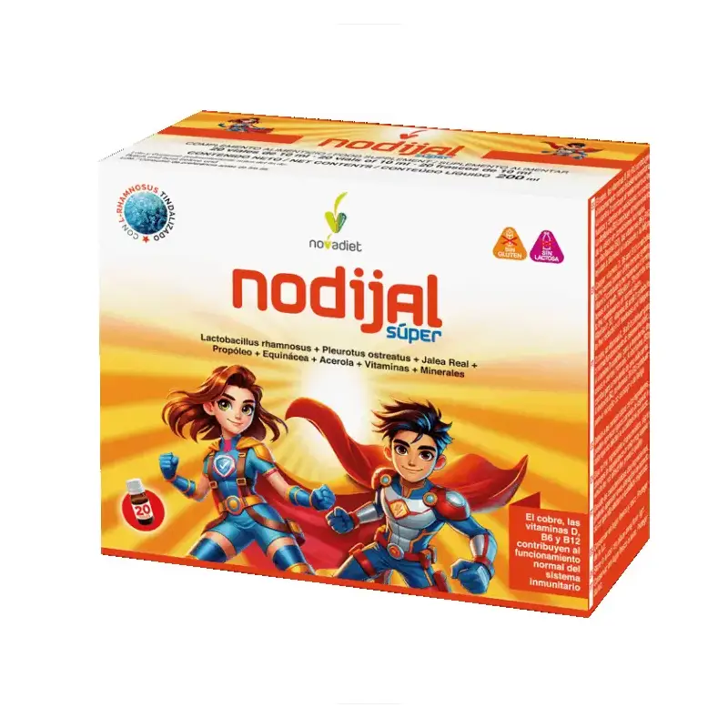 Nodijal Súper Novadiet 20 viales – Energía y refuerzo de defensas
