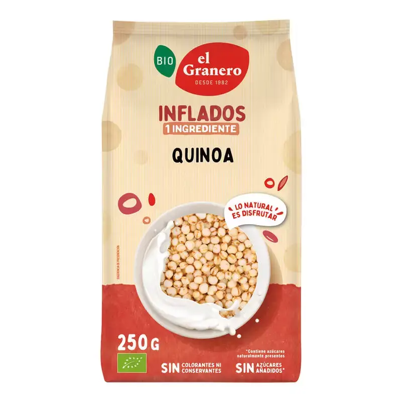 Quinoa hinchada Bio 250 gr. El granero integral