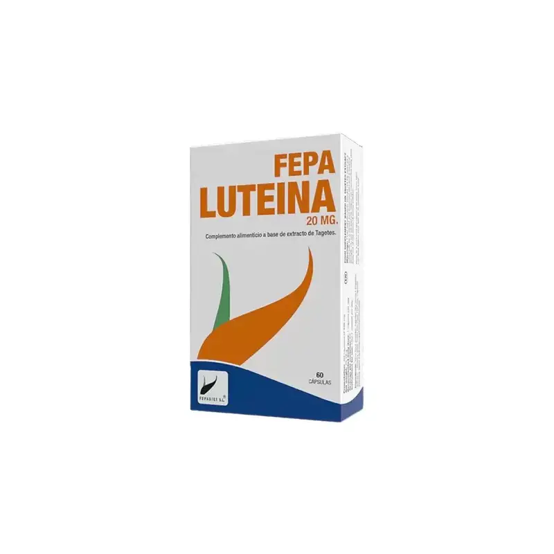 Fepa Luteína 20 mg 60 cápsulas Fepadiet – Antioxidante para ojos