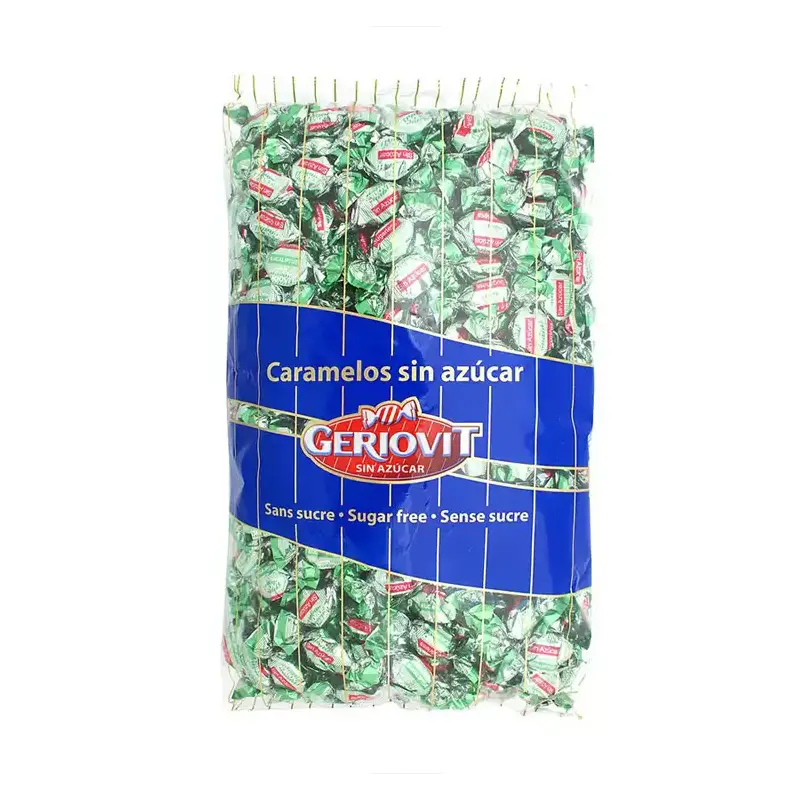 Caramelos Eucalipto con estevia 1 kg. Geriovit
