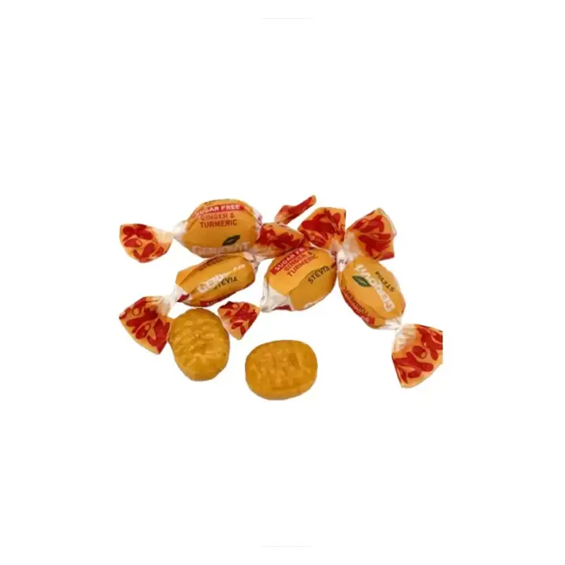 Caramelos Cúrcuma y jengibre con estevia 40 gr. Geriovit