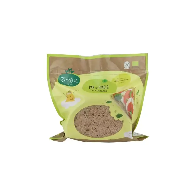 Pan de pueblo Trigo sarraceno Bio 330 gr. Zealia