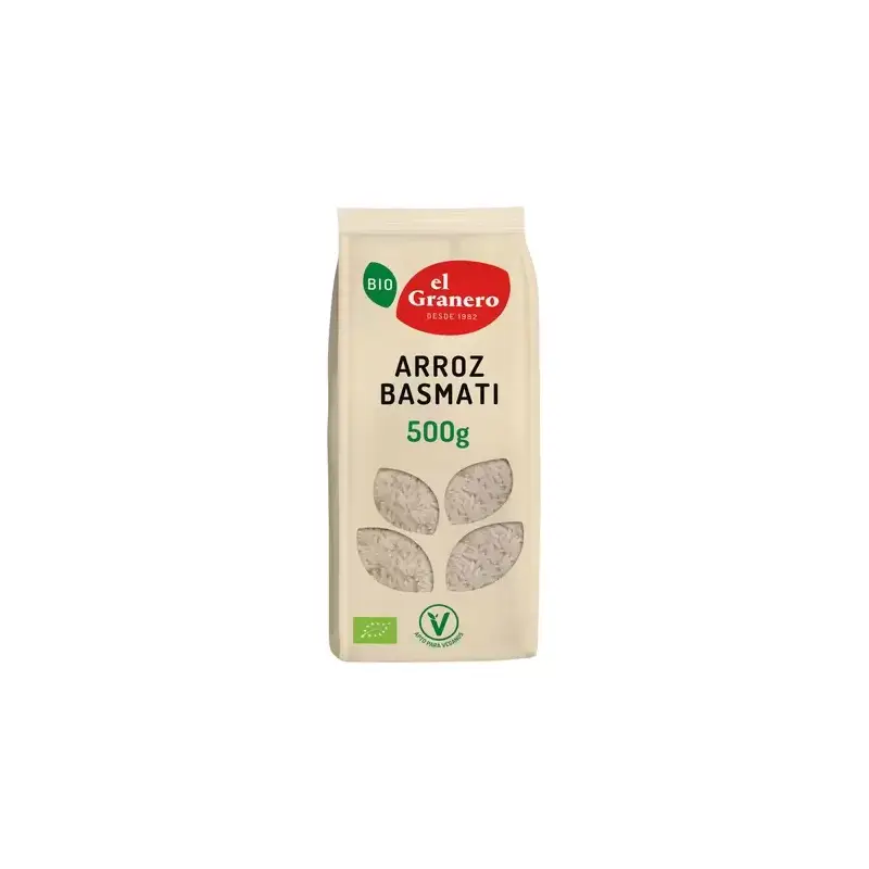 Arroz Basmati Bio 500 gr. El granero integral