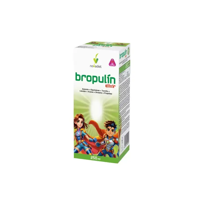Bropulin Elixir 250 ml Novadiet | Defensas y Respiratorio