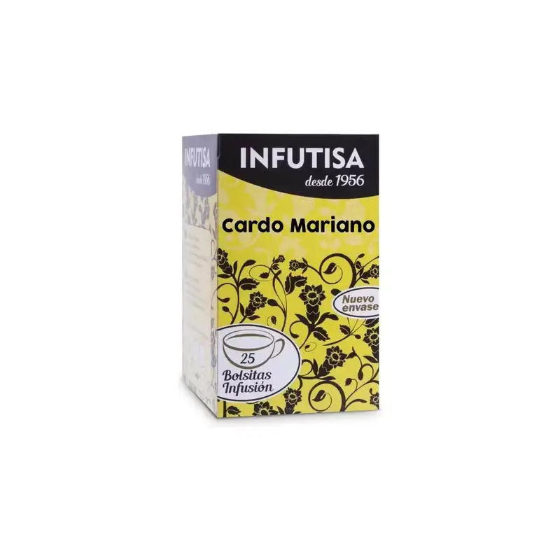 Cardo Mariano 25 filtros Infutisa – Infusión natural para el bienestar hepático
