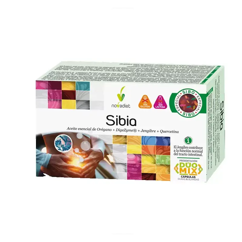 Sibia 30 cápsulas Novadiet | Equilibrio Intestinal