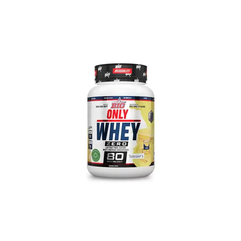 Only Whey Zero Natillas Vainilla 1 kg BIG – Proteína muscular